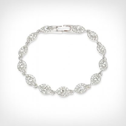 Flex Silver Eye Chain Bracelet
